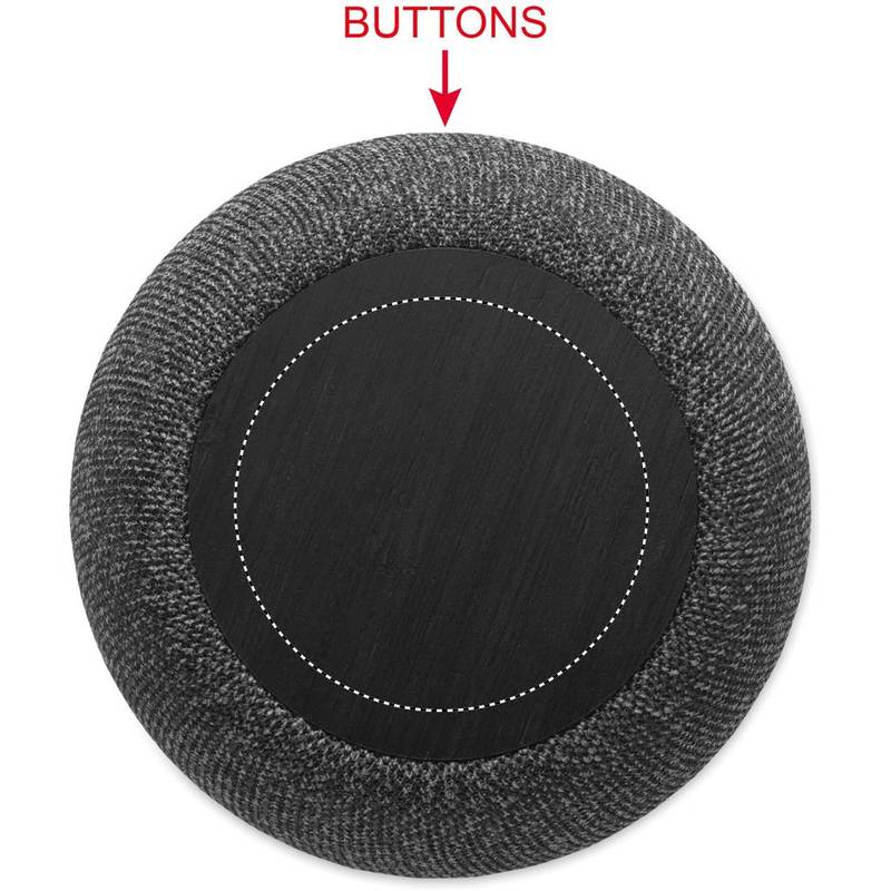 Reproduktor a 15W nabíjačka, čierna Reproduktor a 15W nabíjačka, čierna