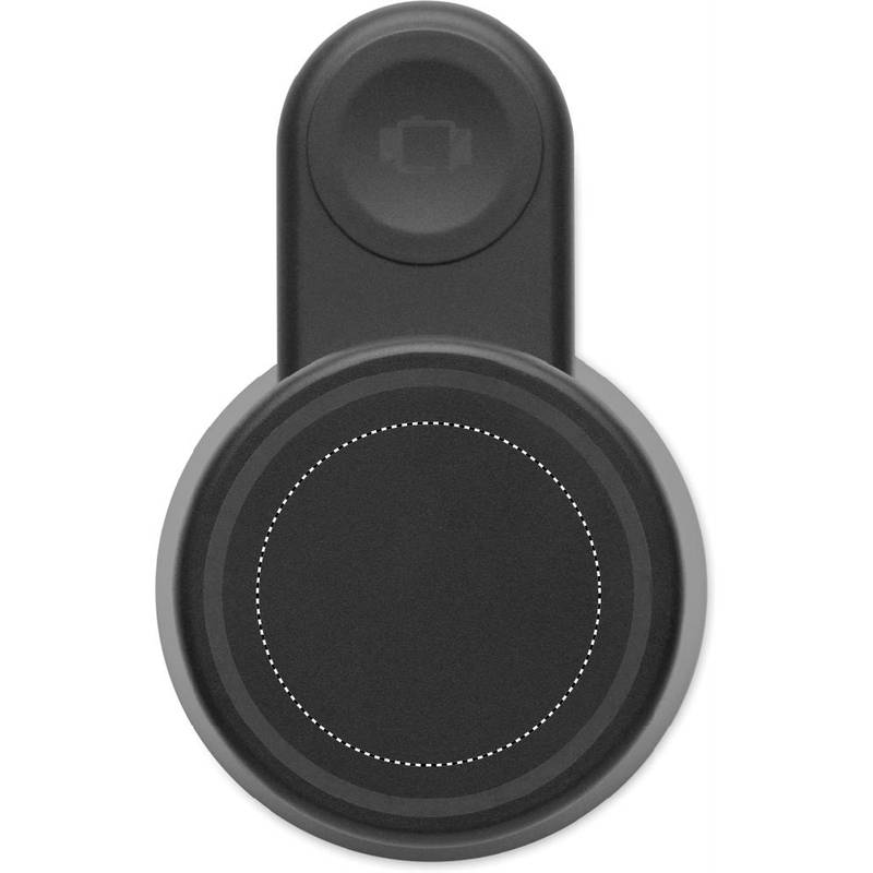 Bezdrôtová 15W nabíjačka 3v1, čierna Bezdrôtová 15W nabíjačka 3v1, čierna