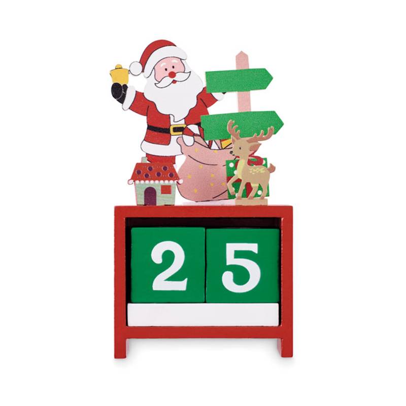 Vianočný odpočítavací kalendár, viacfarebná Vianočný odpočítavací kalendár, viacfarebná