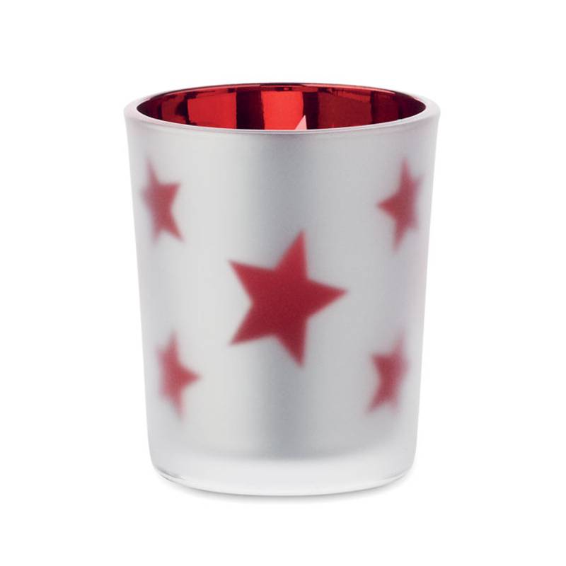 LED čajová sviečka, červená LED čajová sviečka, červená