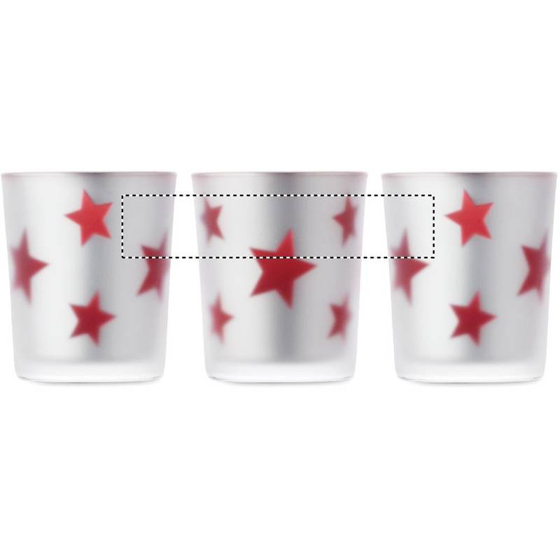 LED čajová sviečka, červená LED čajová sviečka, červená