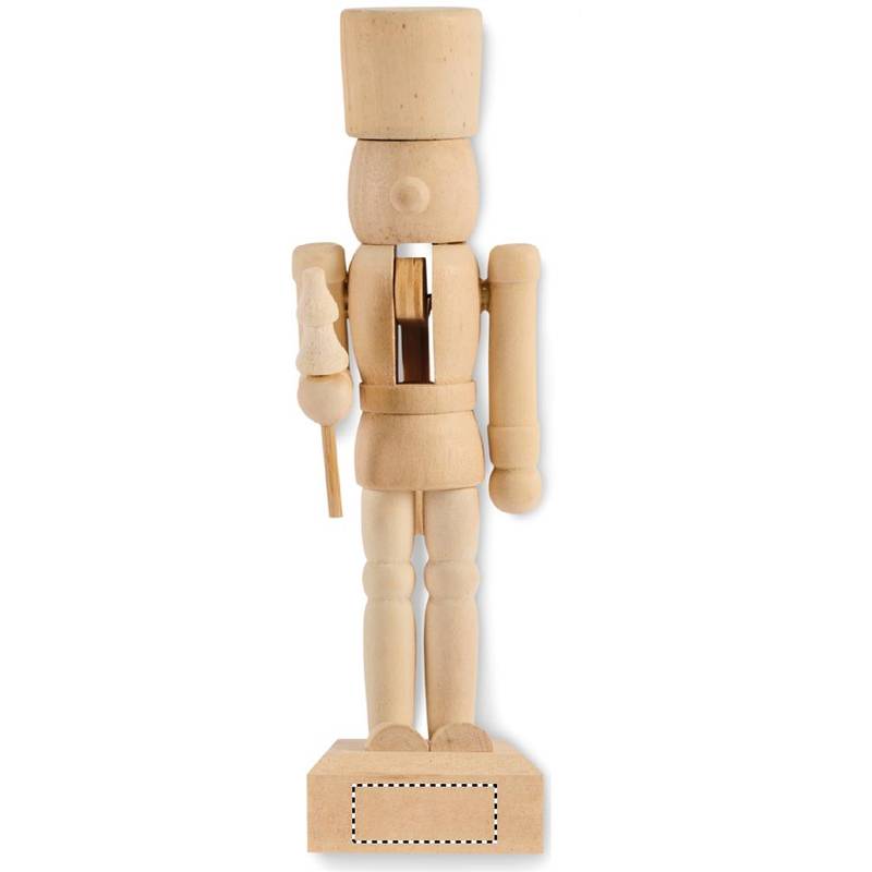 Maľovacia sada Luskáčik, hnedá Wood Maľovacia sada Luskáčik, hnedá Wood