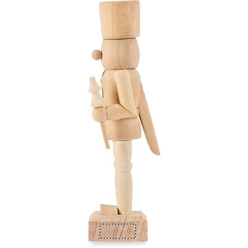 Maľovacia sada Luskáčik, hnedá Wood Maľovacia sada Luskáčik, hnedá Wood