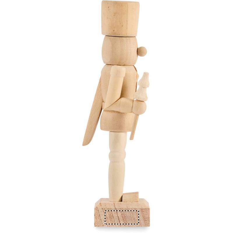 Maľovacia sada Luskáčik, hnedá Wood Maľovacia sada Luskáčik, hnedá Wood