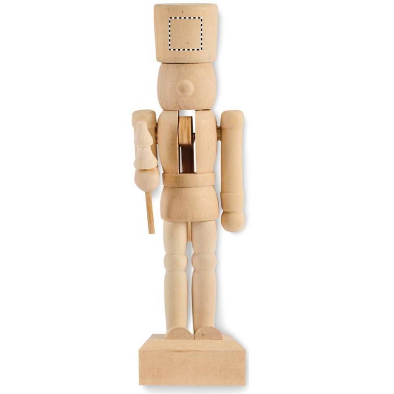 Maľovacia sada Luskáčik, hnedá Wood Maľovacia sada Luskáčik, hnedá Wood