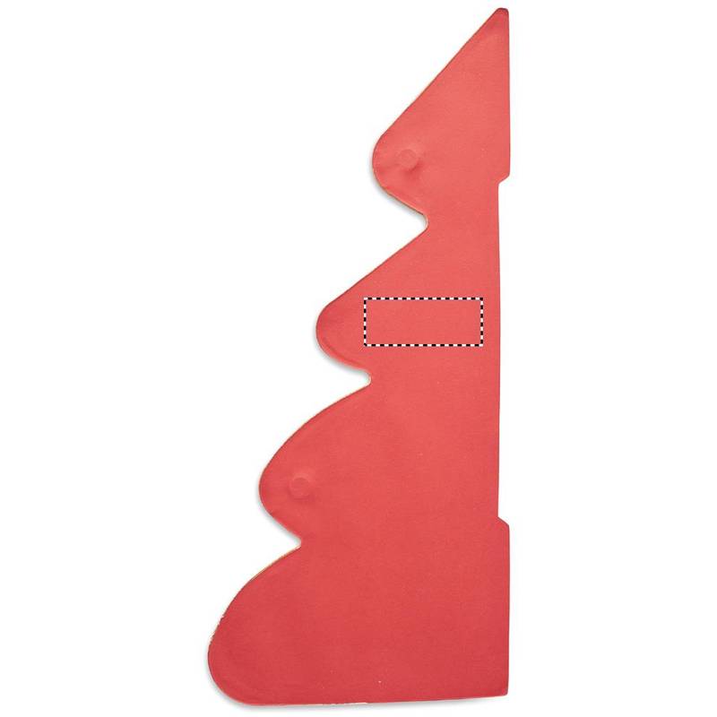 Papierová vianočná ozdoba, červená Papierová vianočná ozdoba, červená