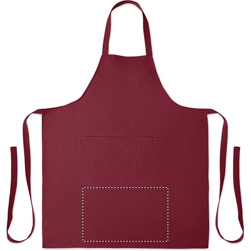 Zástera z bio bavlny 240 gr/m², hnedá Beige Zástera z bio bavlny 240 gr/m², hnedá Beige