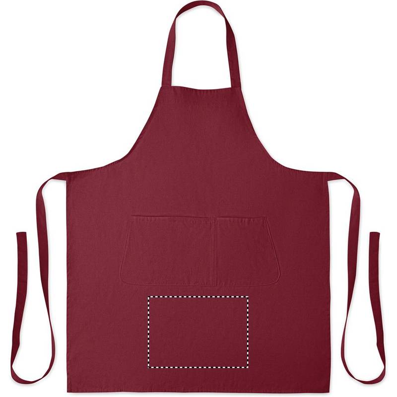 Zástera z bio bavlny 240 gr/m², hnedá Beige Zástera z bio bavlny 240 gr/m², hnedá Beige