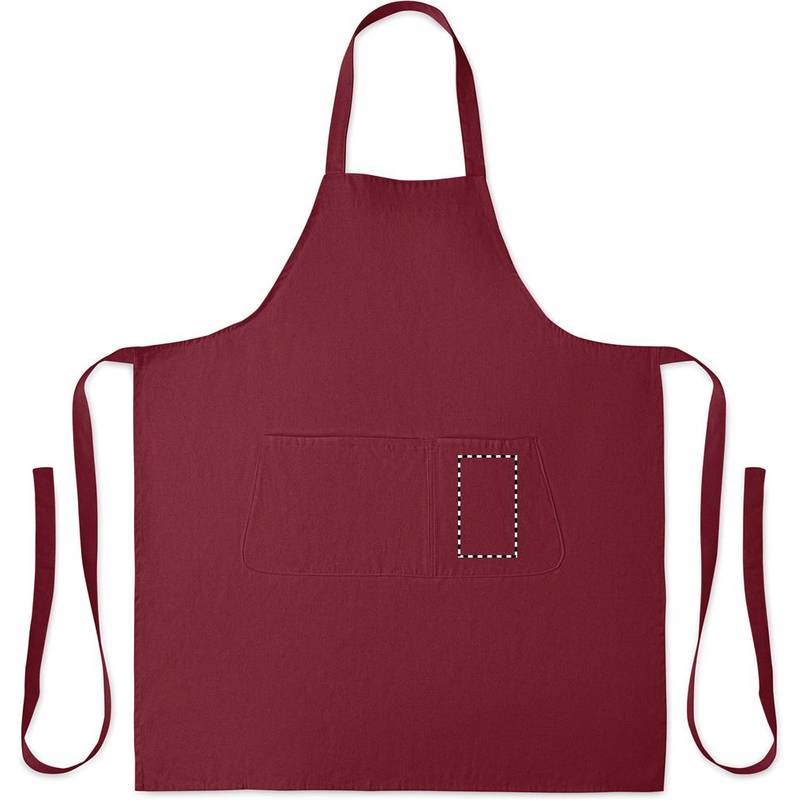 Zástera z bio bavlny 240 gr/m², hnedá Beige Zástera z bio bavlny 240 gr/m², hnedá Beige