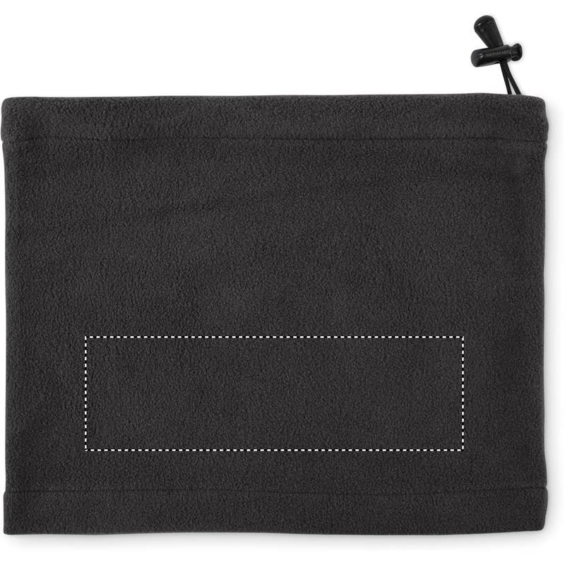 Fleecová čiapka viac použití, čierna Fleecová čiapka viac použití, čierna