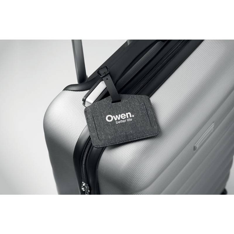 Visačka na zavazadla, černá Visačka na zavazadla, černá