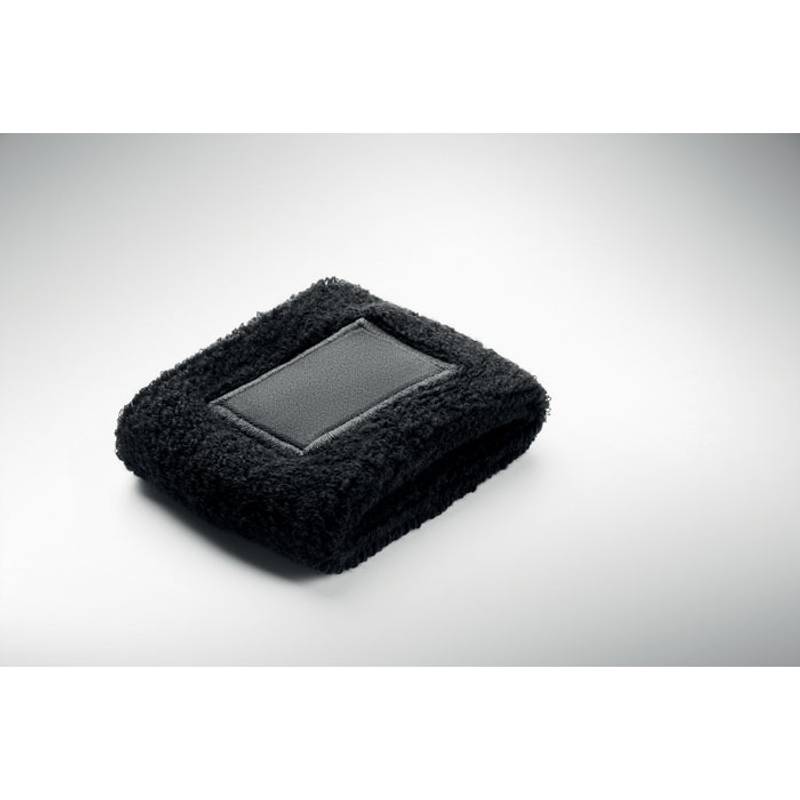 Náramek z polybavlny, černá Náramek z polybavlny, černá