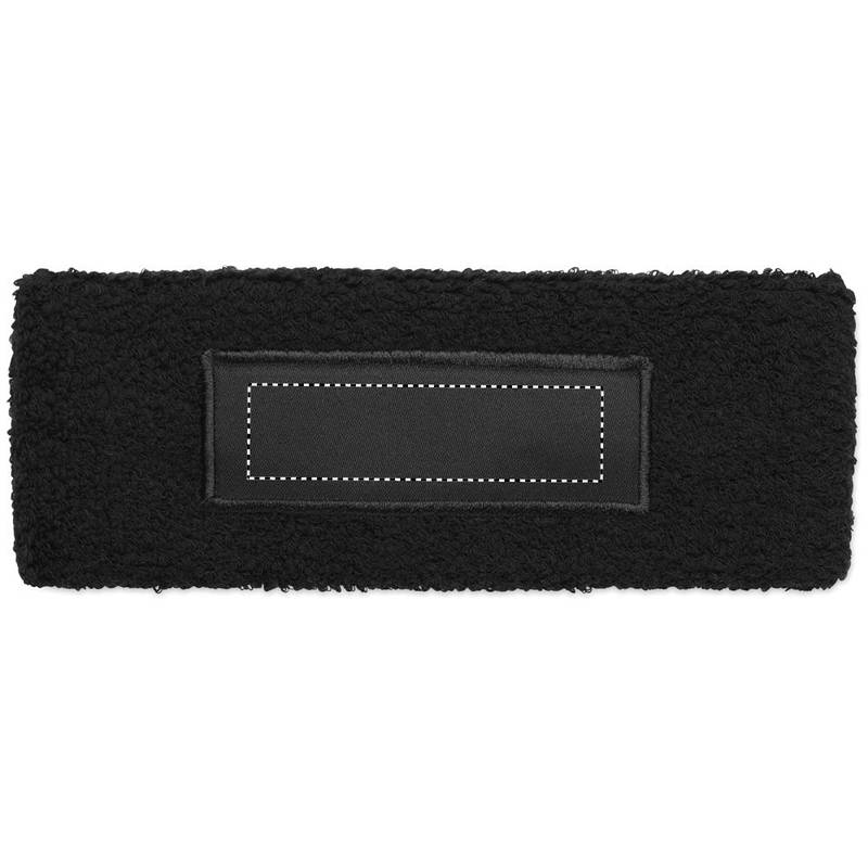 Čelenka z polybavlny, černá Čelenka z polybavlny, černá