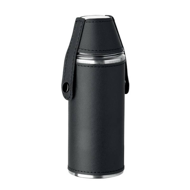 Ploskačka s panákmi, čierna Ploskačka s panákmi, čierna