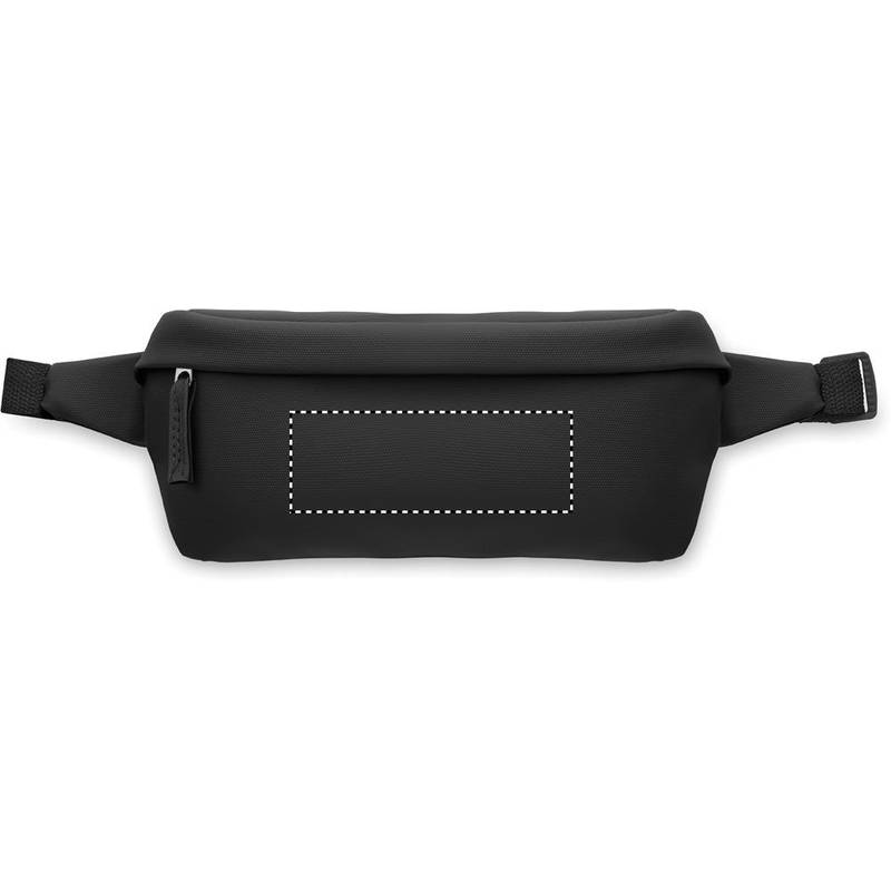 Ľadvinka z materiálu 600D RPET, čierna Ľadvinka z materiálu 600D RPET, čierna