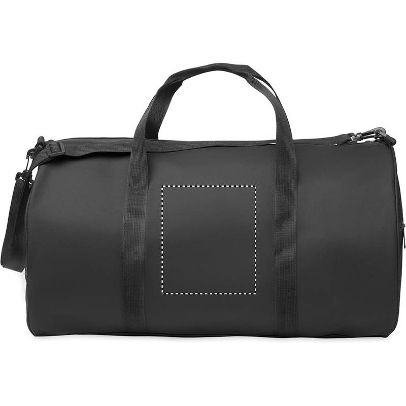 Cestovní taška z 600D RPET, černá Cestovní taška z 600D RPET, černá