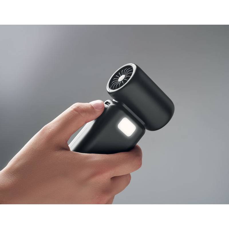 Přenosný turbo ventilátor, černá Přenosný turbo ventilátor, černá