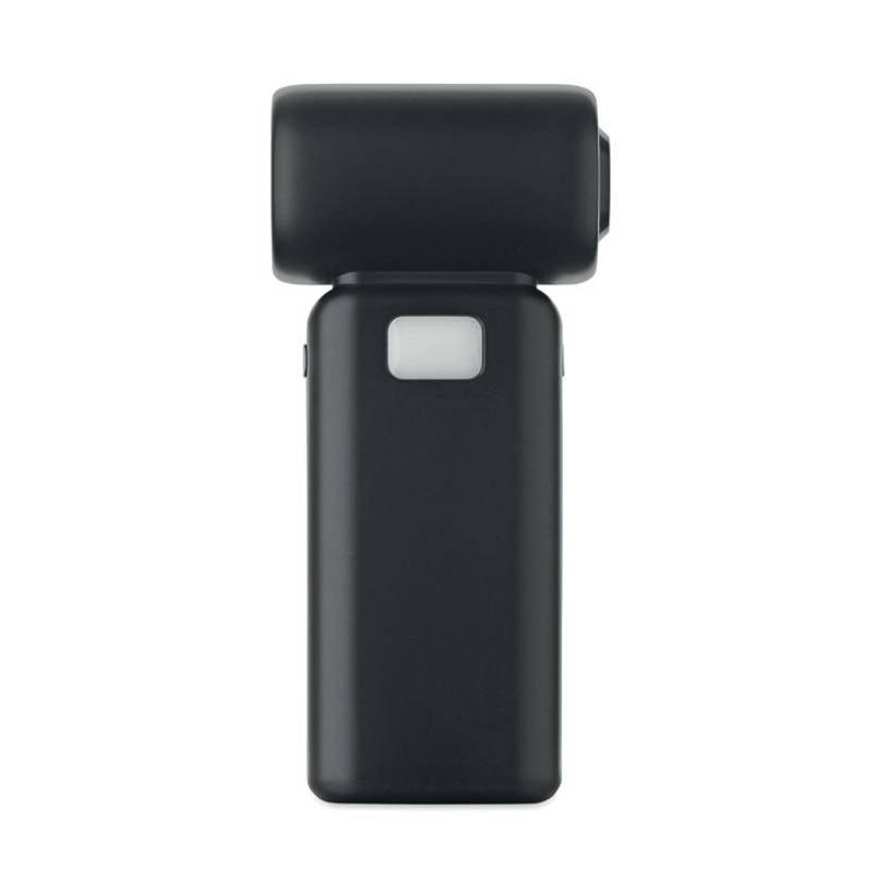 Přenosný turbo ventilátor, černá Přenosný turbo ventilátor, černá