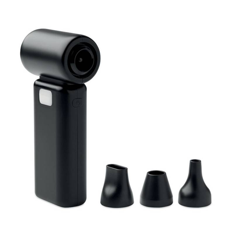 Přenosný turbo ventilátor, černá Přenosný turbo ventilátor, černá