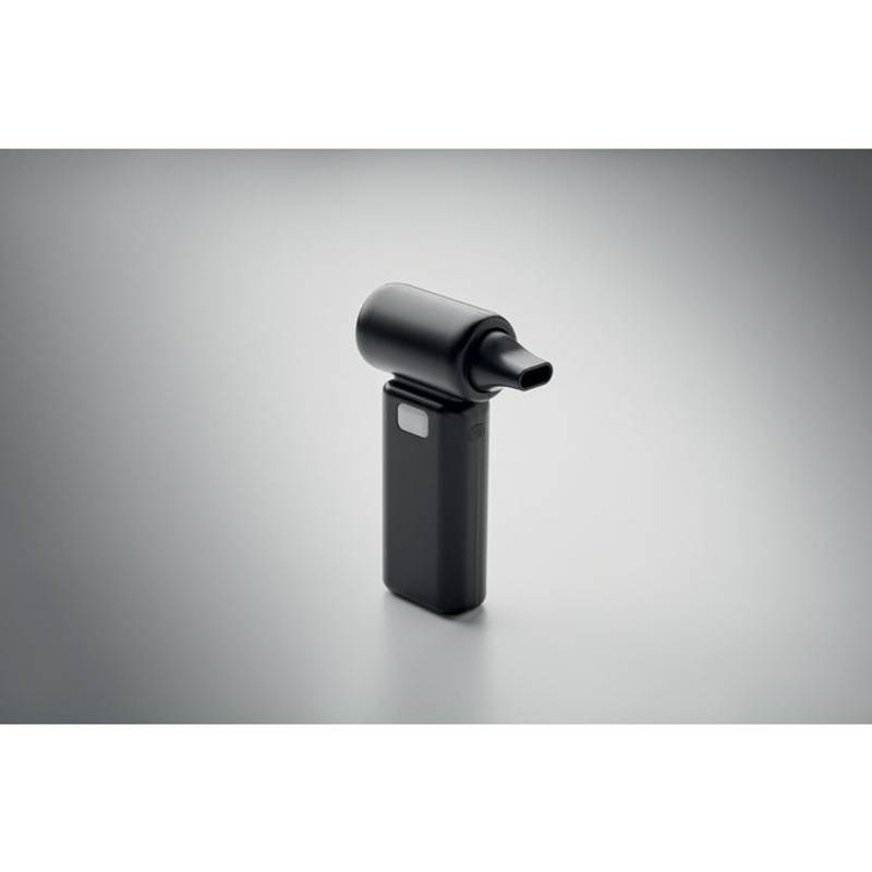 Přenosný turbo ventilátor, černá Přenosný turbo ventilátor, černá