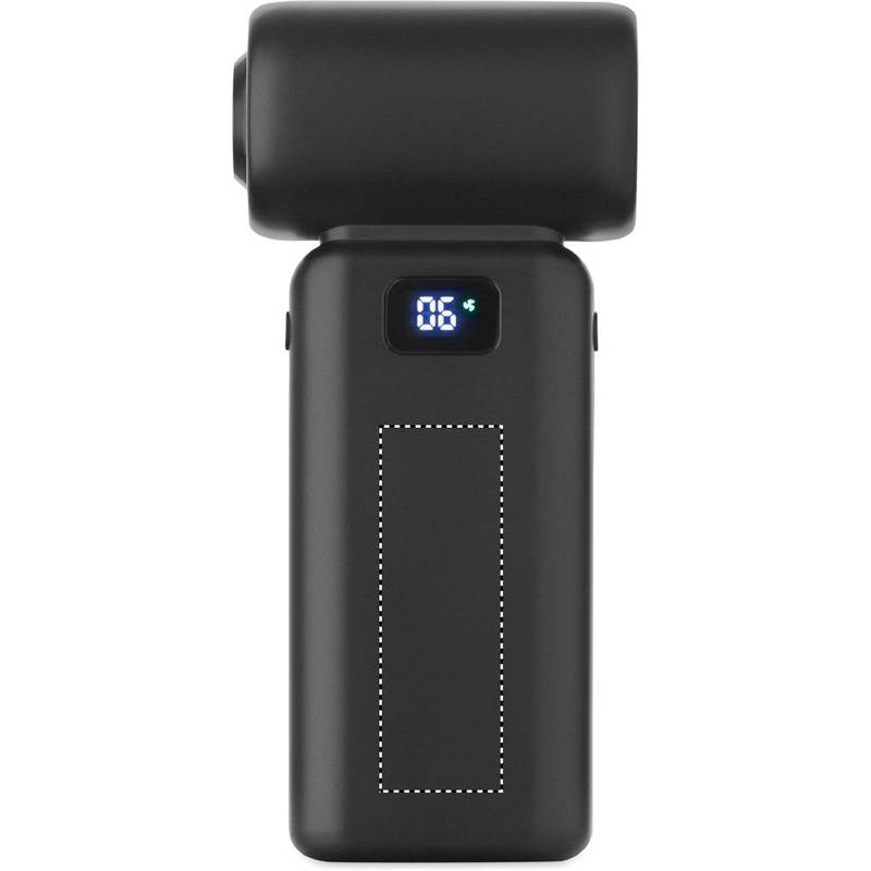 Přenosný turbo ventilátor, černá Přenosný turbo ventilátor, černá