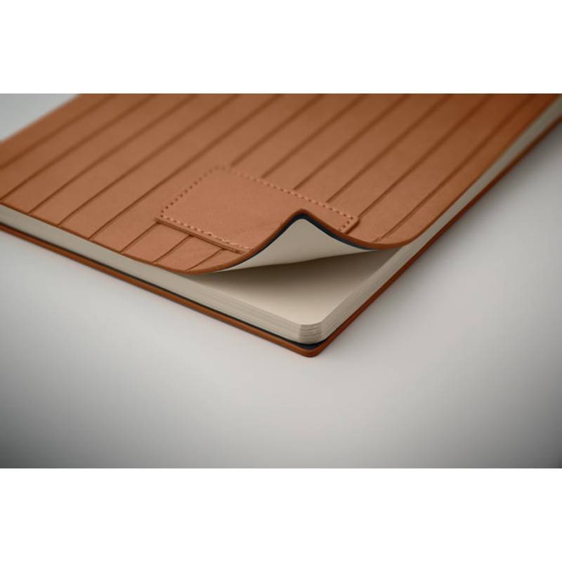 Zápisník A5 z PU, hnědá Zápisník A5 z PU, hnědá