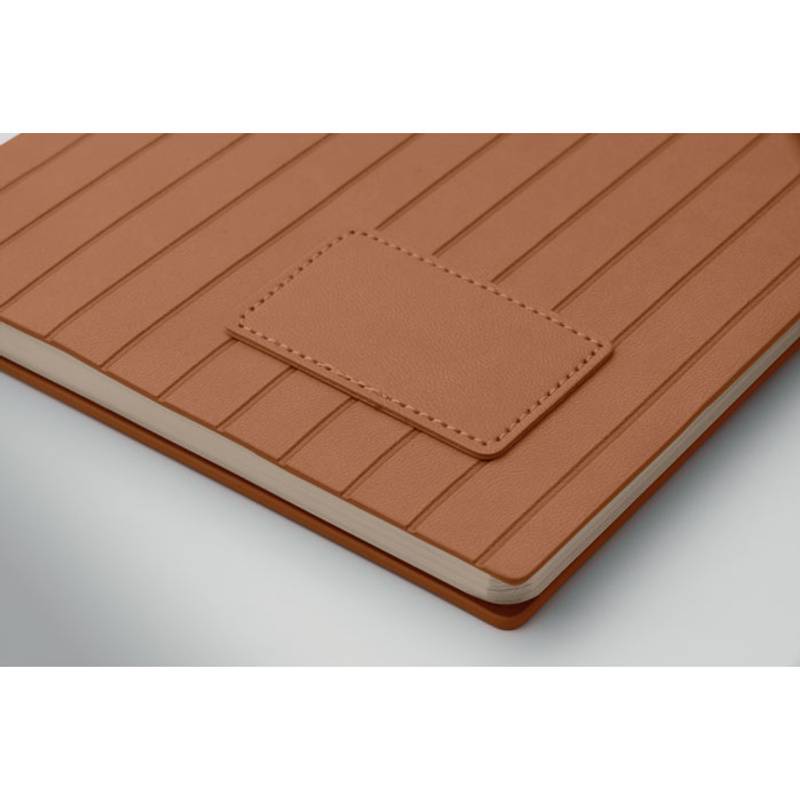 Zápisník A5 z PU, hnědá Zápisník A5 z PU, hnědá