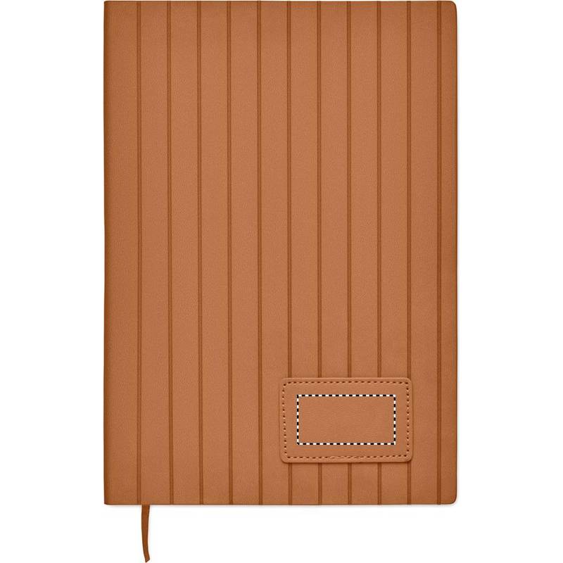 Zápisník A5 z PU, hnědá Zápisník A5 z PU, hnědá