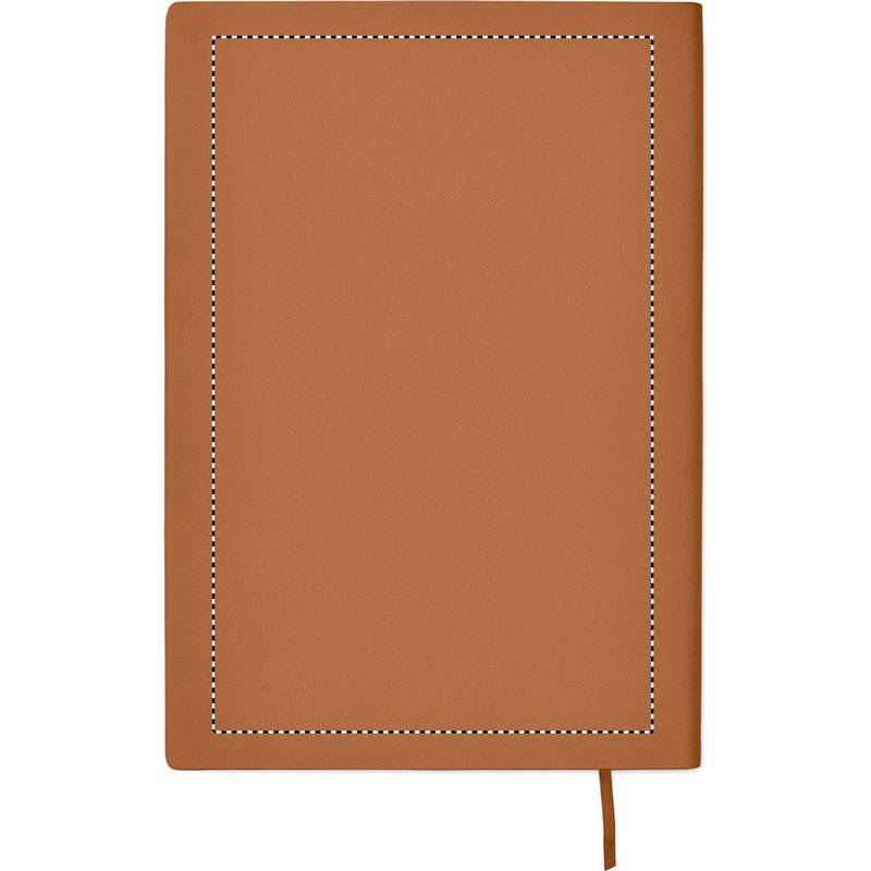 Zápisník A5 z PU, hnědá Zápisník A5 z PU, hnědá