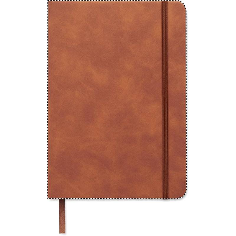 Zápisník A5 z PU, hnědá Zápisník A5 z PU, hnědá