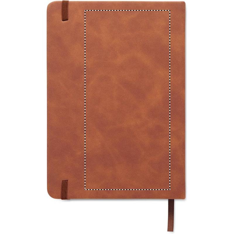 Zápisník A5 z PU, hnědá Zápisník A5 z PU, hnědá