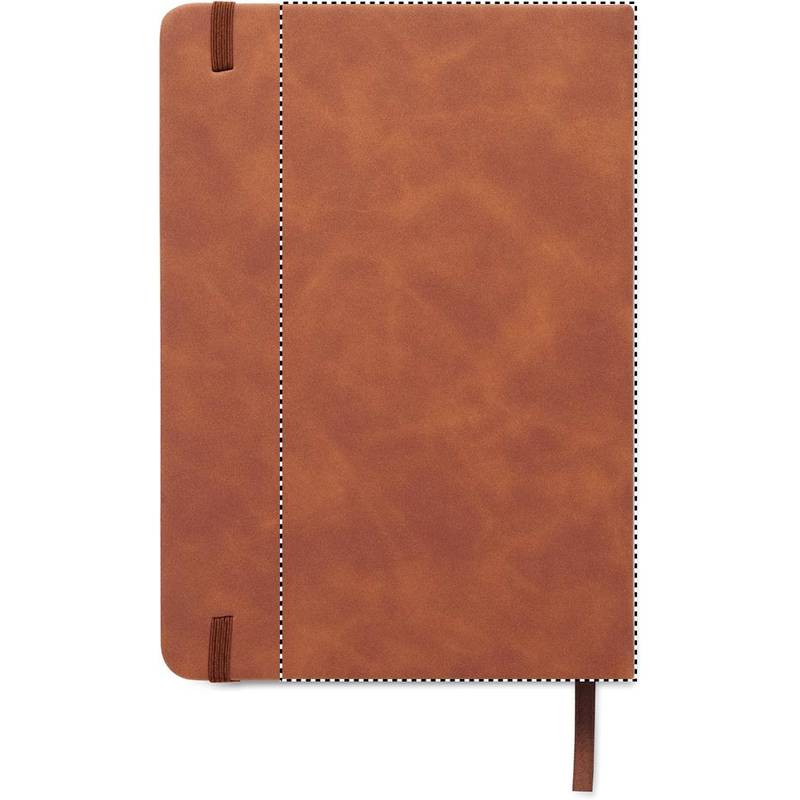 Zápisník A5 z PU, hnědá Zápisník A5 z PU, hnědá