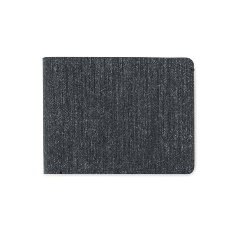 Peňaženka z PU s vyhľadávačom, čierna Peňaženka z PU s vyhľadávačom, čierna