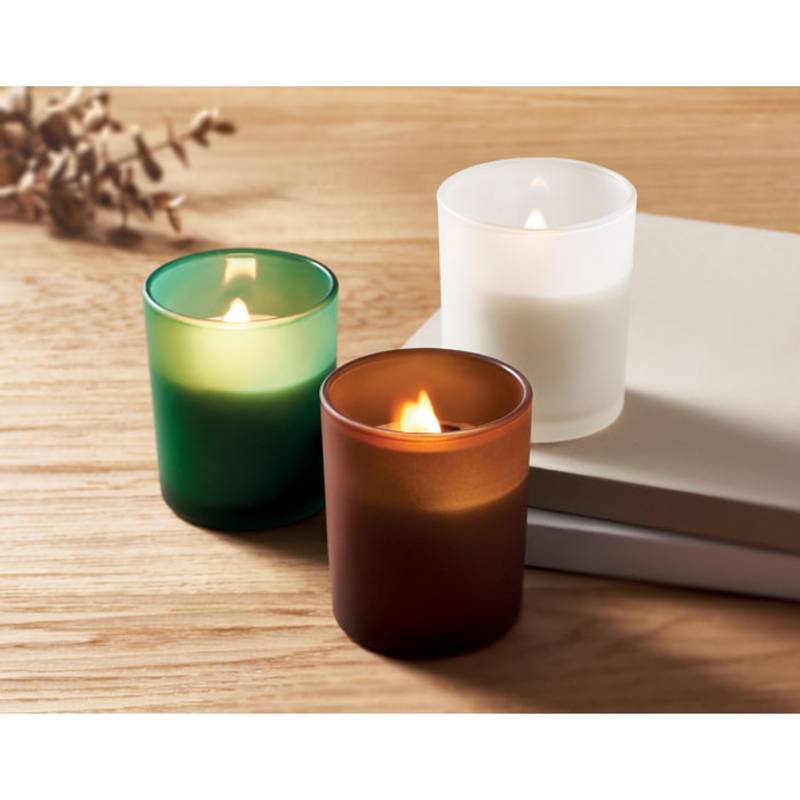 Sviečka z rastlinného vosku 80g, hnedá Sviečka z rastlinného vosku 80g, hnedá