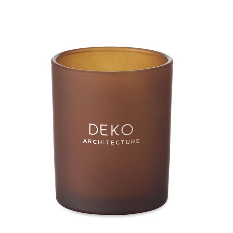 Sviečka z rastlinného vosku 80g, hnedá Sviečka z rastlinného vosku 80g, hnedá