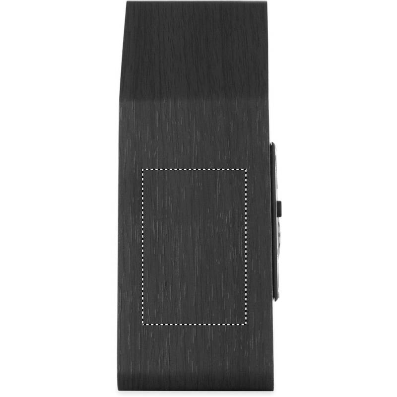 Kukučky a budík z MDF, čierna Kukučky a budík z MDF, čierna