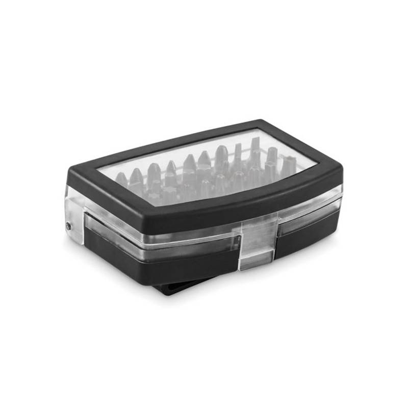 Sada skrutkovačov a bitov, 32ks, čierna Sada skrutkovačov a bitov, 32ks, čierna