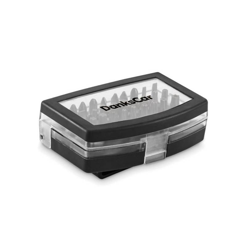 Sada skrutkovačov a bitov, 32ks, čierna Sada skrutkovačov a bitov, 32ks, čierna