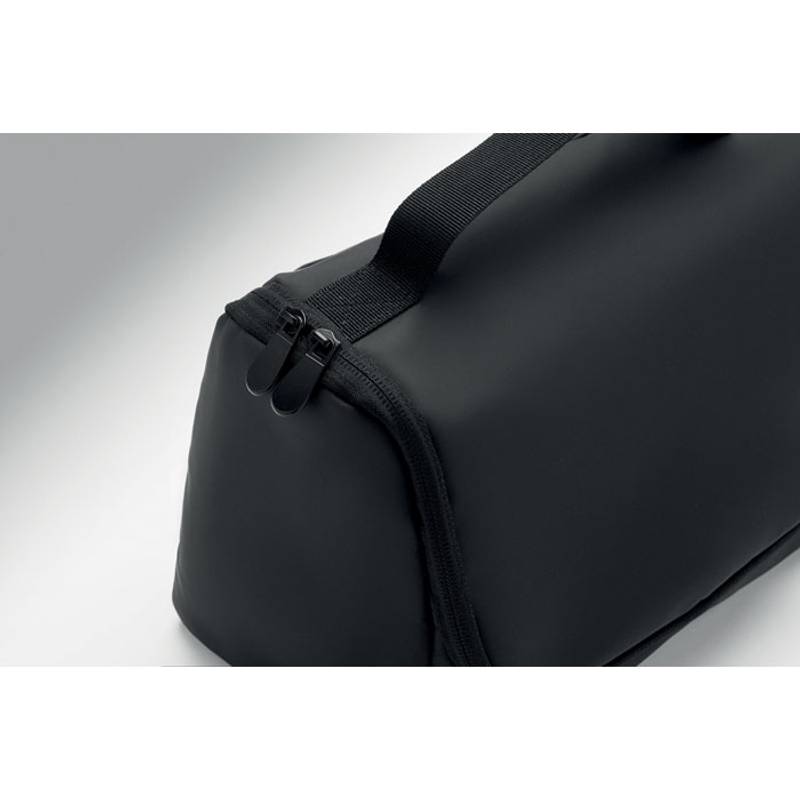 Kosmetická závěsná taška z PU, černá Kosmetická závěsná taška z PU, černá