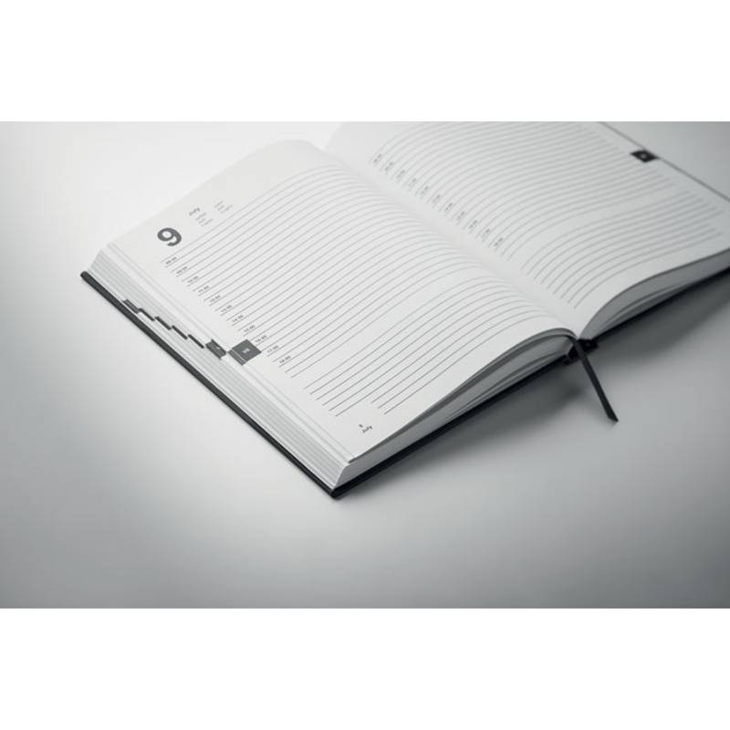 Věčný denní plánovač A5, černá Věčný denní plánovač A5, černá