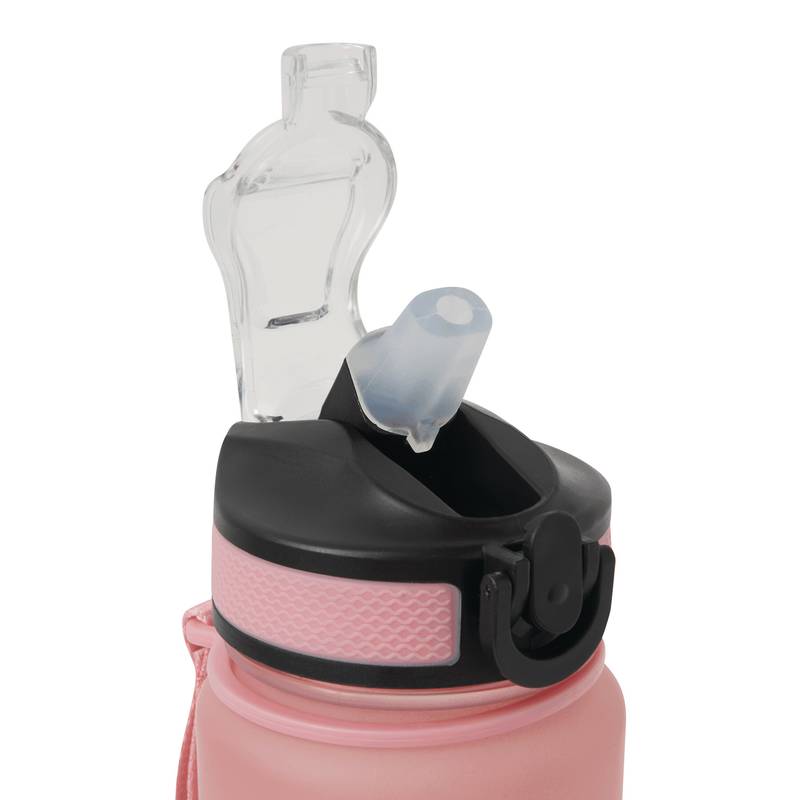 Sportovní láhev na vodu HYDRO LEVEL, růžová - modrá Turquoise Sportovní láhev na vodu HYDRO LEVEL, růžová - modrá Turquoise