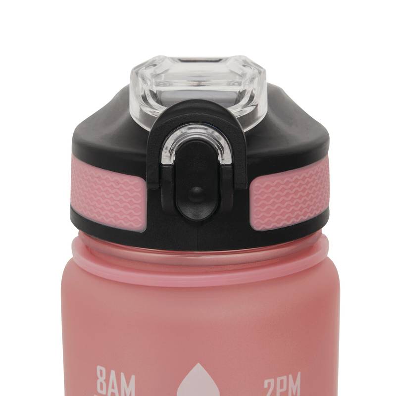 Sportovní láhev na vodu HYDRO LEVEL, růžová - modrá Turquoise Sportovní láhev na vodu HYDRO LEVEL, růžová - modrá Turquoise