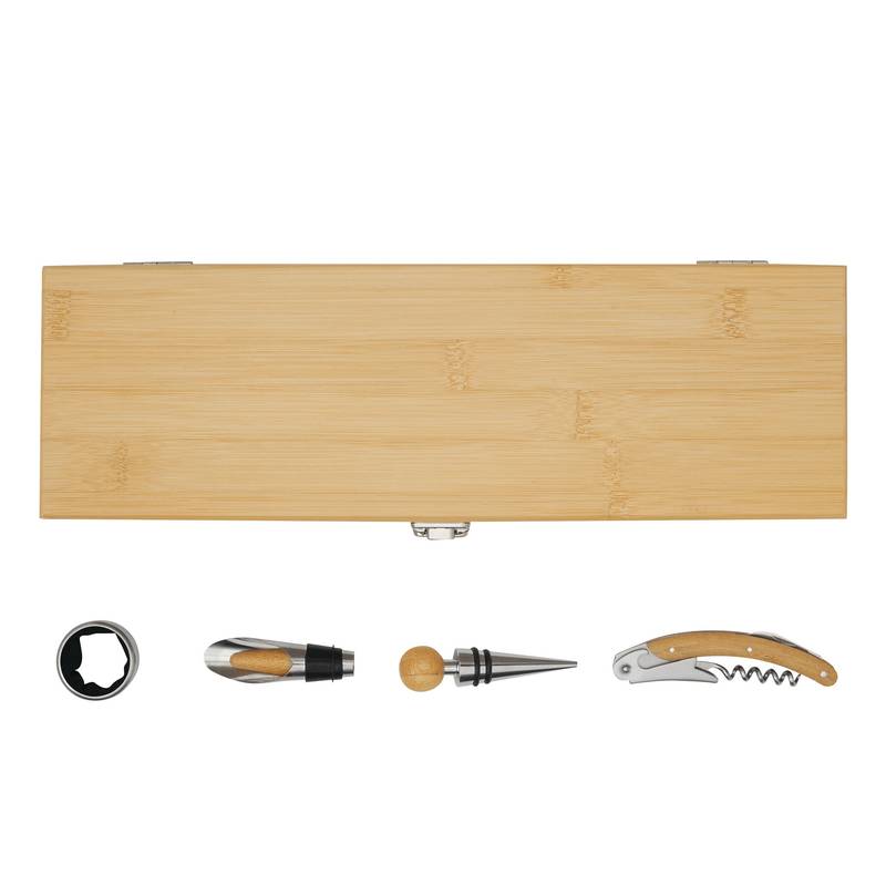 Sada na víno PRECIOUS PLUS, hnědá Sada na víno PRECIOUS PLUS, hnědá