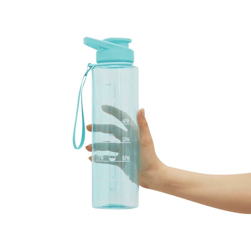 Sportovní láhev na vodu AQUA LEVEL, světle modrá Sportovní láhev na vodu AQUA LEVEL, světle modrá