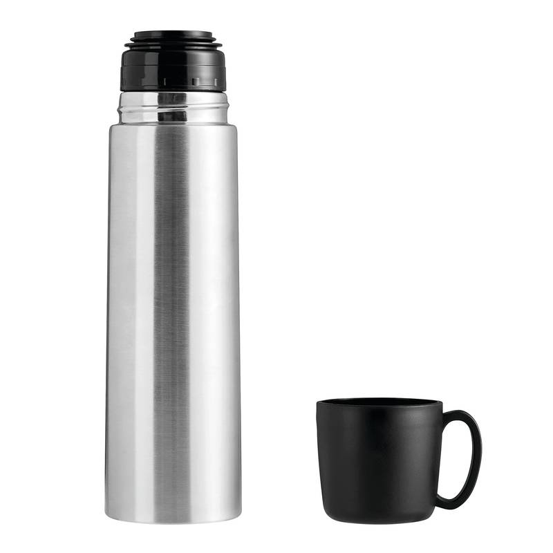 Termoska STEAMSIP, černá - šedá Silver Termoska STEAMSIP, černá - šedá Silver