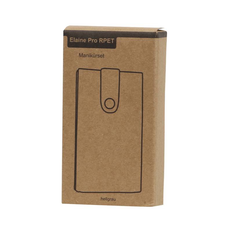 Manikúrna sada ELAINE PRE RPET, sivá Manikúrna sada ELAINE PRE RPET, sivá