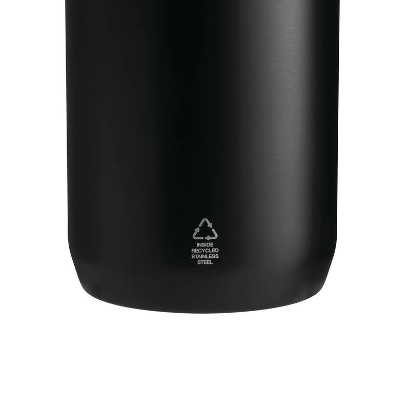 Vakuová láhev na pití STEECO, černá Vakuová láhev na pití STEECO, černá