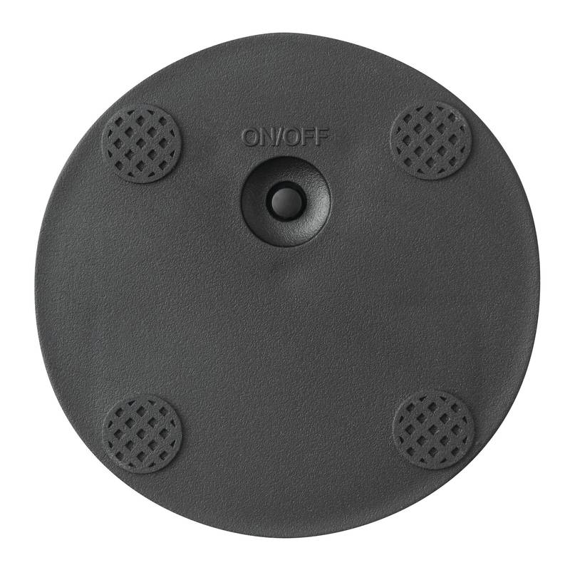 Stolová lampa z nerezovej ocele MUSHROOM, sivá Silver Stolová lampa z nerezovej ocele MUSHROOM, sivá Silver