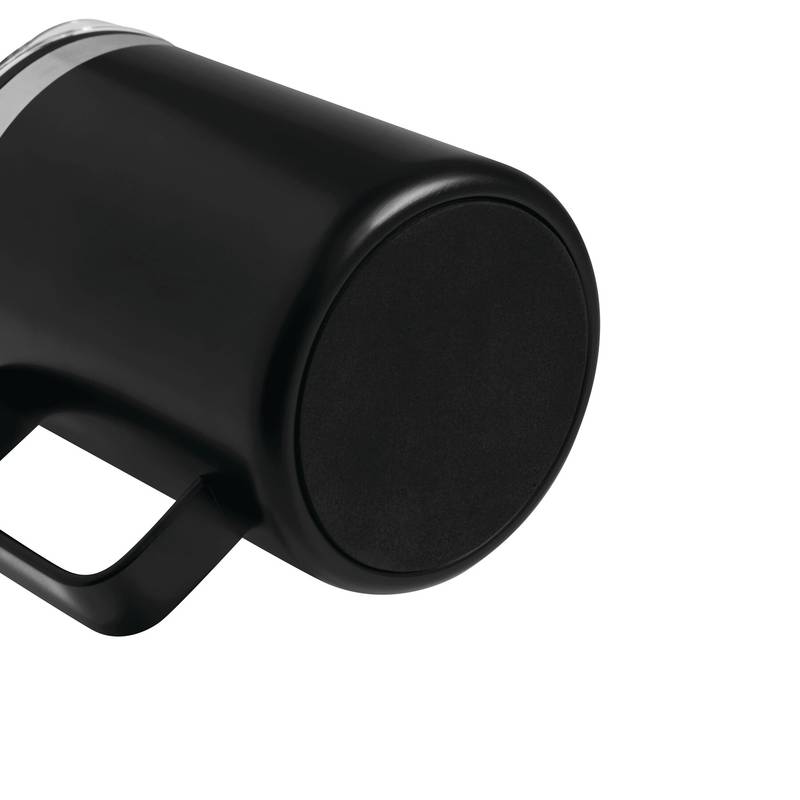 Dvoustěnný cestovní hrnek STYLEMUG, černá Dvoustěnný cestovní hrnek STYLEMUG, černá