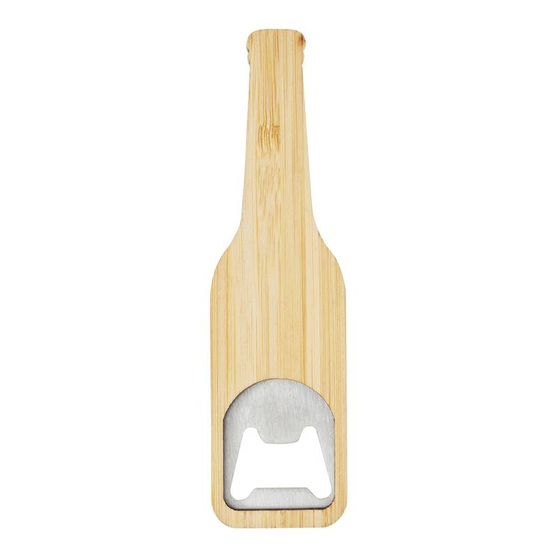 Bambusový otvírák na lahve MY BEER, hnědá Bambusový otvírák na lahve MY BEER, hnědá
